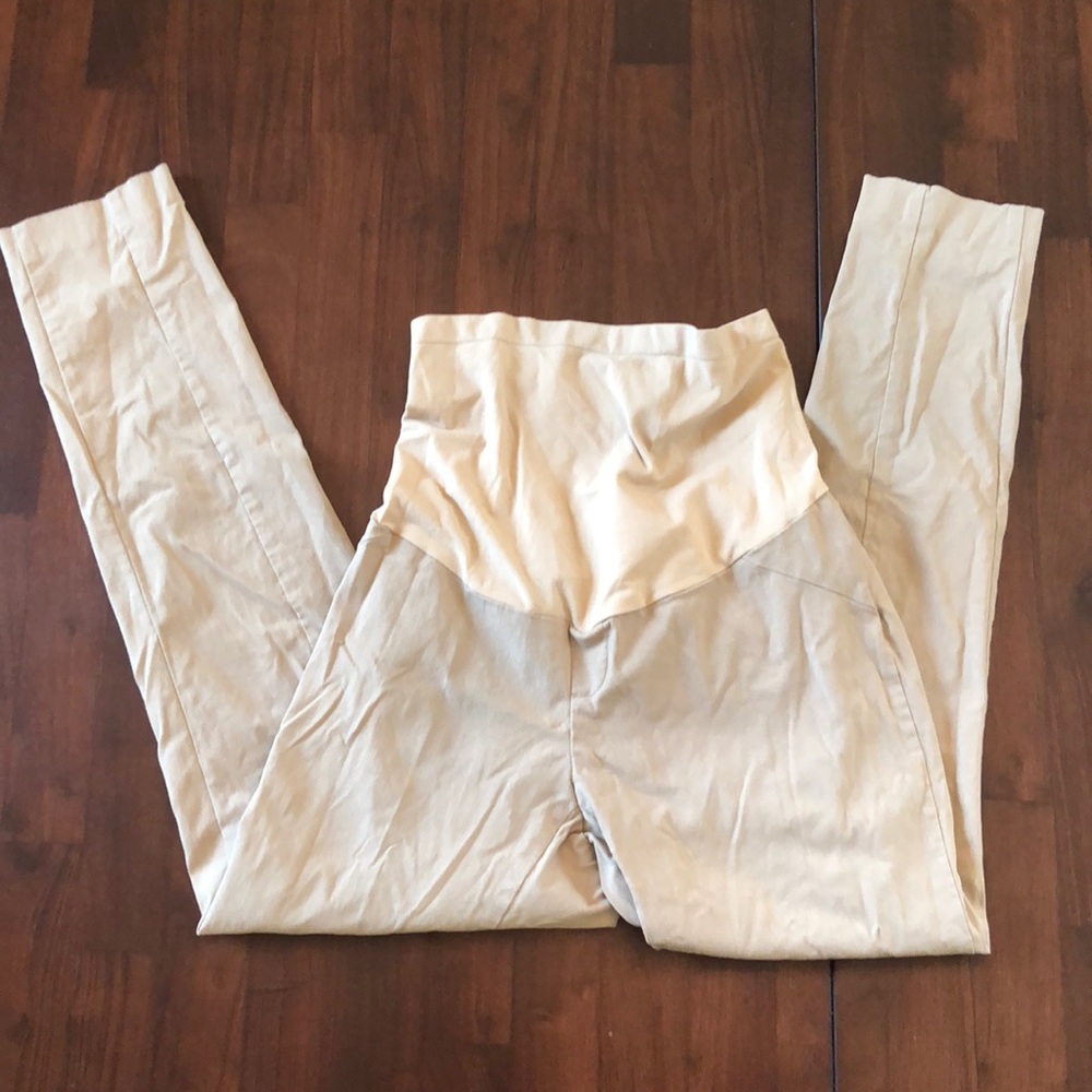 Motherhood Maternity Size Large Tan Pants